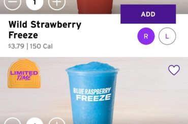 In terms of what you get, non-happy hour regular sized freezes at $3.79 each is amongst the worst value per $ items on the entire TB menu.
