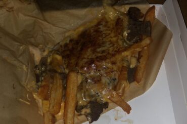 Grilled cheese fries