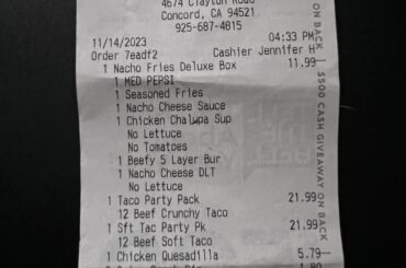 I’m just glad the quesadilla wasn’t 10$!