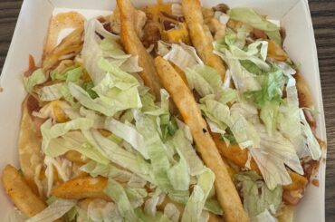 Mexican pizza with add-ons