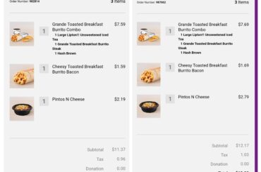 Prices going up! September vs. Today