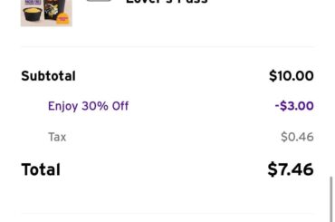 Just used my 7 Tacos Challenge reward from the Taco Lovers Pass to get the Nacho Fries Lovers Pass at a discount lol