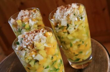 Gazpacho Moreliano Mexican Tropical Fruit Salad