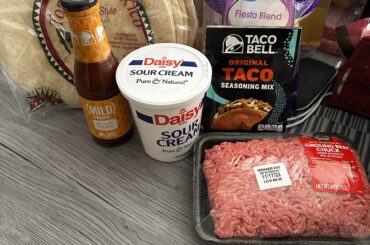 "We have Taco Bell at home."