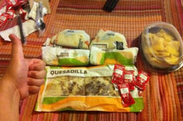 Old Taco Bell packaging