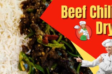 Beef chili dry | Beef chili dry restaurant style |Stir fry beef chili recipe| Chinese beef chili dry