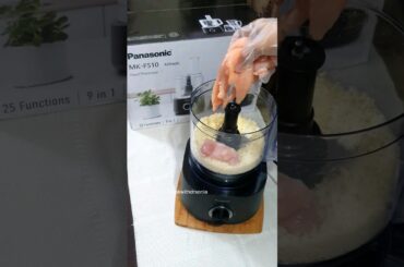 Chicken nuggets recipe | Easy nuggets recipes | Panasonic food processor | nuggets #shorts