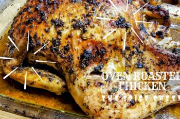Delicious Roasted Lemon Pepper Chicken #roastedchicken
