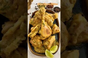 Lemon Pepper Chicken Fry I Best Chicken Starter Recipe I Lemon Chicken #shorts #viral #chicken