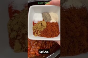 Crock Pot Sausage Beef Chili | @EatFreshs