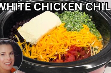 Easy Crockpot Chicken Chili Recipe