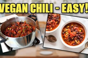 Vegan Chili - Basic Recipe That's Easy & Yummy!