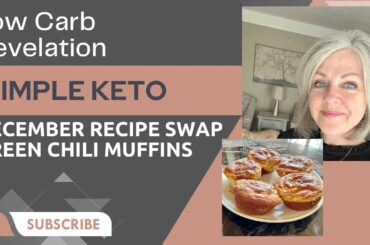 December Recipe Swap / Green Chili Cornbread Muffins