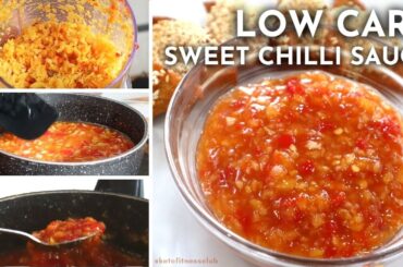 How to make Low Carb Sweet Chilli Sauce // Low Carb UK Recipes