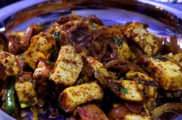 PANEER PEPPER FRY - SIDE DISH FOR CHAPATI - PANEER RECIPES IN TAMIL