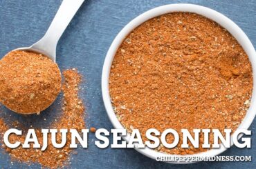 Homemade Cajun Seasoning Blend - Chili Pepper Madness