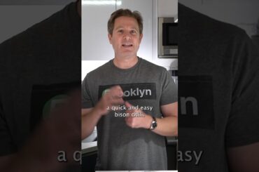 Bison chili recipe. Quick, easy, delicious. #recipe #chili #cooking