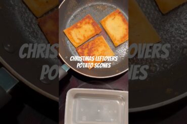 Potato Scone Recipe using Christmas Leftover Mash #christmasfoodideas #christmas