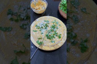 Garlic bread ke flavours, chilli garlic paratha me - With Whole Wheat Flour #shorts #garlicparatha