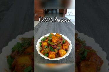 Chilli Paneer Recipe | Quick and Easy Chilli Paneer #youtubeshorts #shorts #quickrecipe #quicksnacks