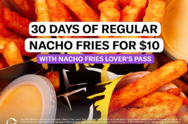 If you got this, how many times would you eat at Taco Bell in 30 days?