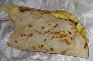 Potentially hot take: the potato breakfast taco is the best of the 3