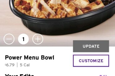 Why is an empty bowl 5 calories?