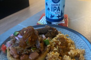 Homemade tri tip sopes