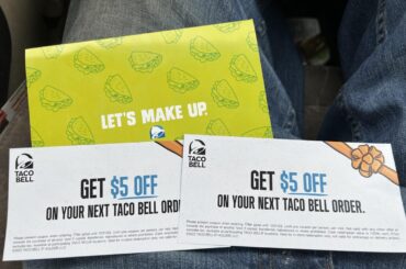 Yay. Free food.