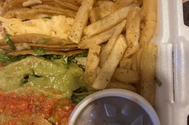 Tacos Paco sampler.