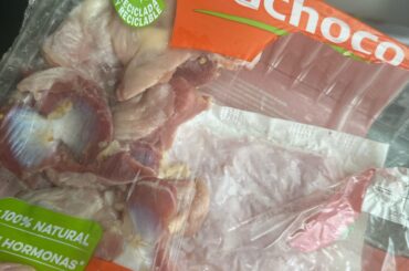 I got the some chicken at a Mexican Walmart. Looked like cut chicken thigh, ‘pollo fresco en piezas’, translated as ‘fresh chicken in pieces’. It was VERY chewy/gritty, even after frying in oil/water. What is it? Is meant for a certain recipe? Or slow cooking?