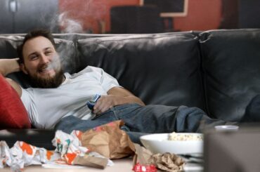 Man Getting High And Eating Taco Bell Thousands Of Miles Away From Family Having Best Thanksgiving Of Life
