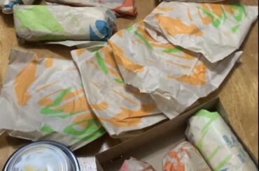 drive thru gave me someone else’s massive order and told me I could just keep it