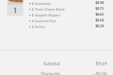 Tried to make Moe’s Crunchwrap at TB