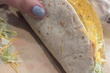 My first ever Double Decker Taco