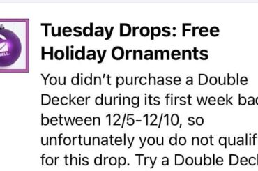 I ordered one during the first week. Taco Bell just doesnt know how long a fuckin week is