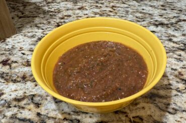 2nd attempt at salsa in 12 months. This one was just about perfect.