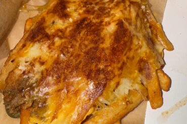Grilled cheese nacho fries
