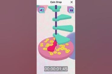 How I won the Coin Drop game in the app (~6 second speed run)