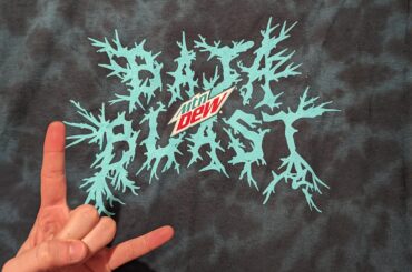 New shirt today! m/ Baja Blast m/