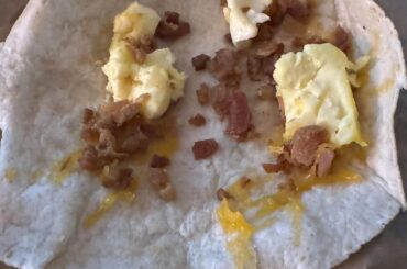 My local Taco Bell hooked me up on my breakfast taco!
