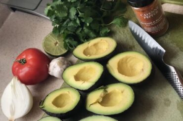 My first attempt at making guacamole