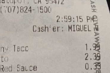 How much to add red sauce at your Taco Bell?