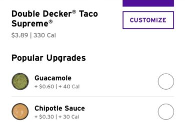 Double Decker Taco