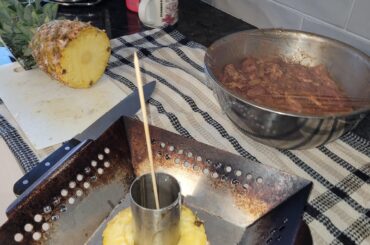 Al pastor in the oven