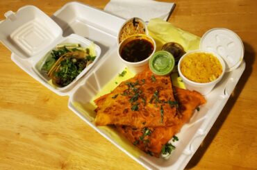 Quesabirria and tacos from a taqueria in Princeton, TX