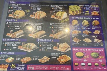 Taco Bell in Thailand