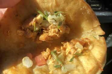 The chicken street taco
