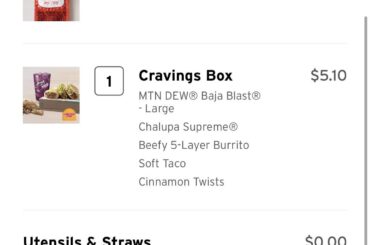 My favorite item is a Chicken Quesadilla. Before tax it is $6.59