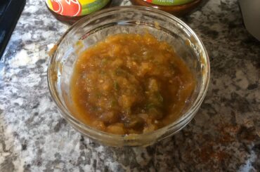 Husband’s Homemade Salsa